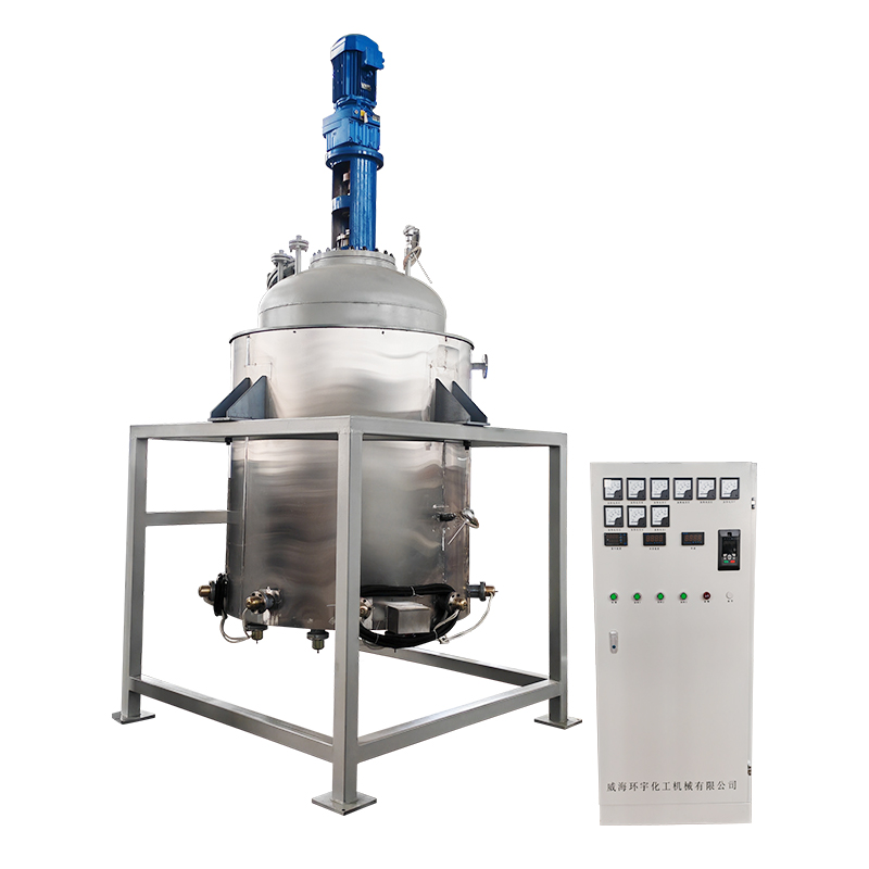 威海環宇1500L鎳材復合板工業反應釜成功交付浙江客戶