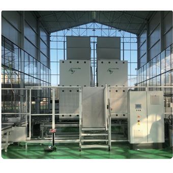 温室型高通量植物表型成像系统