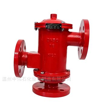 带双接管呼吸阀阻火碳钢HXF2油储罐防爆罐顶