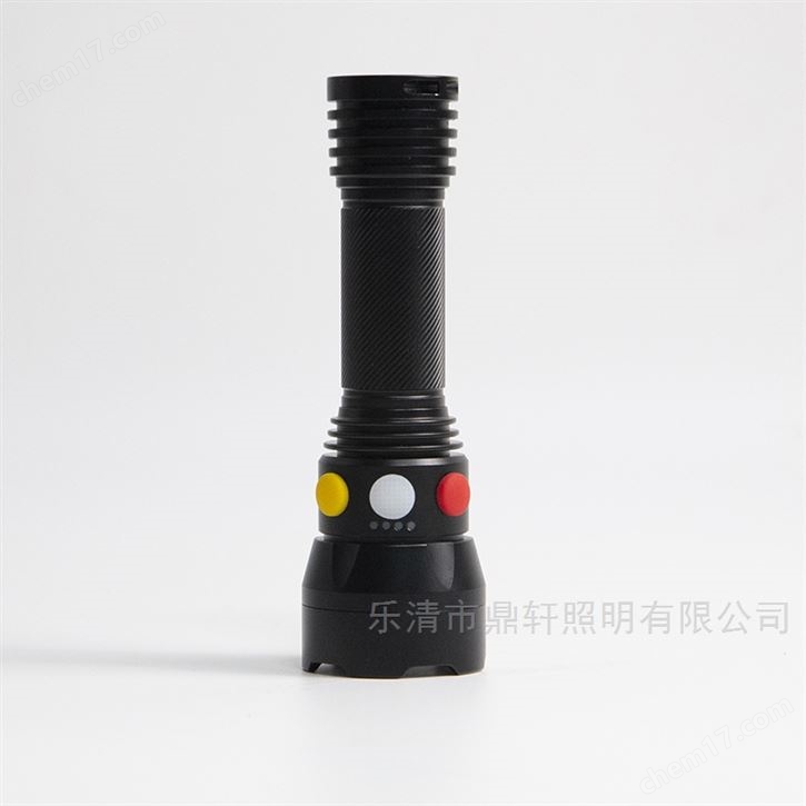 鐵路信號電筒三色信號手電筒3W手電磁吸式