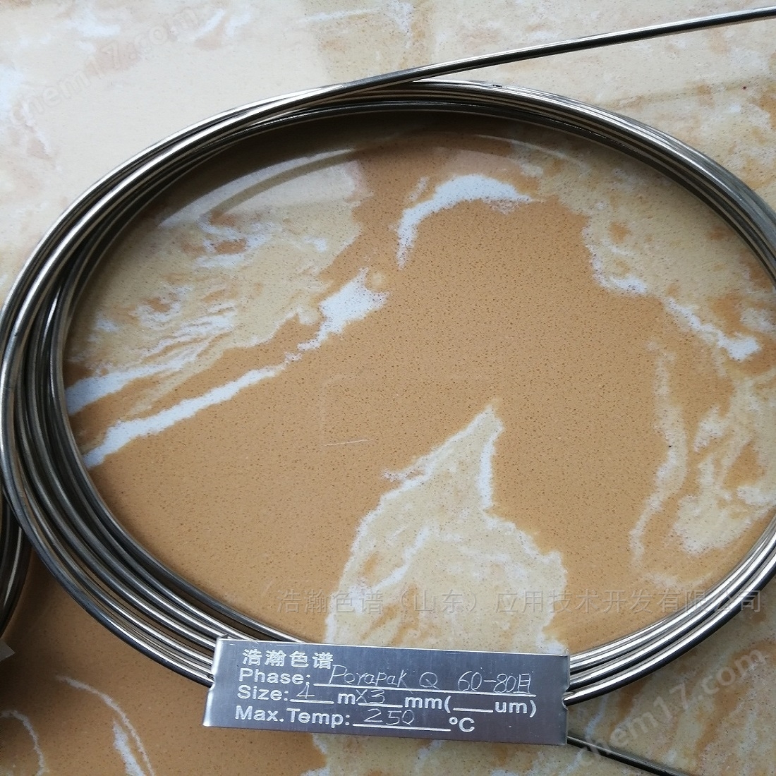 Porapak P填充色譜柱應用安捷倫6890