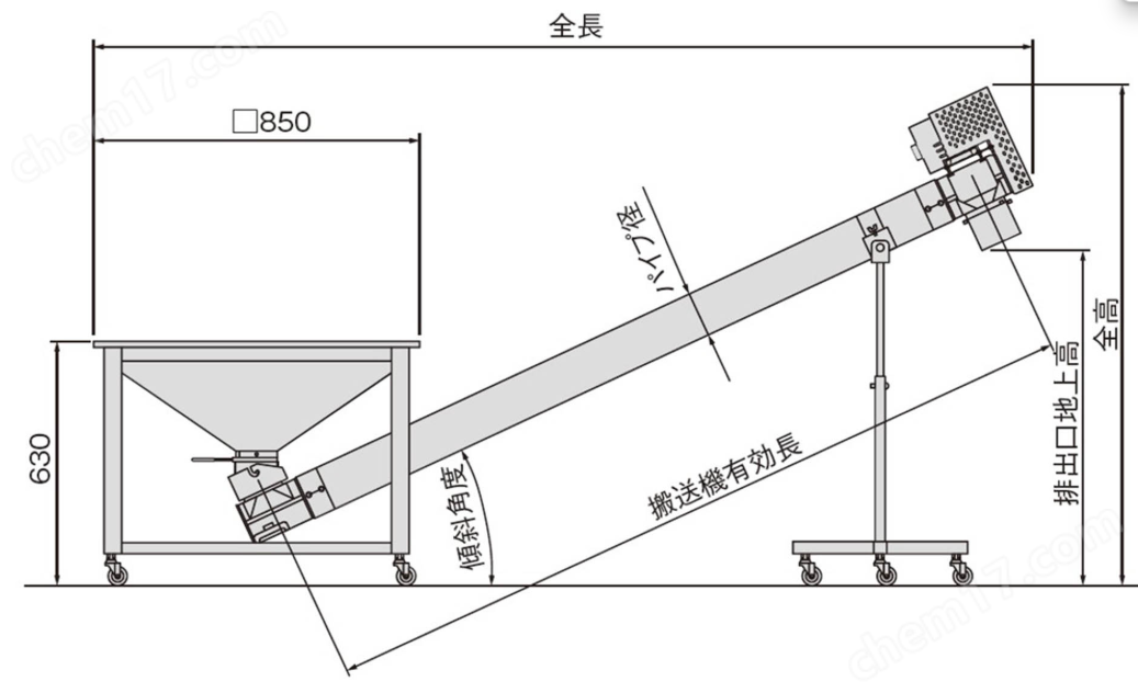 日本YAMAMOTO山本谷物輸送機(jī)每小時6噸