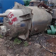 二手動態(tài)提取罐 立式直筒型 錐形電加熱濃縮提取設備 不銹鋼材質