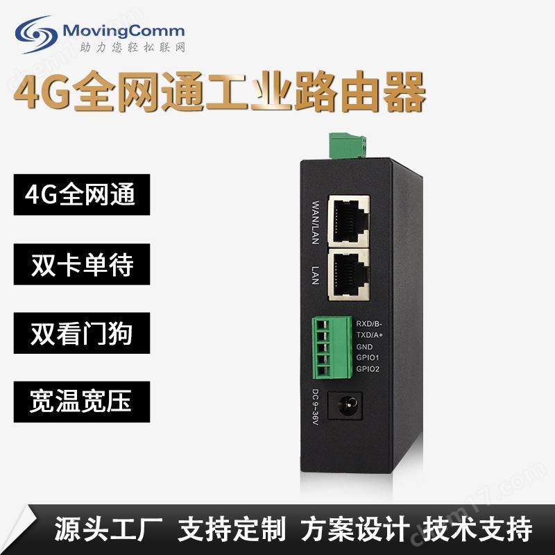 小尺寸雙SIM卡備份wifi無線4g工業(yè)路由器