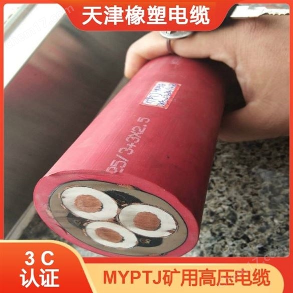 MYPTJ6/10KV 3*150+3*50/3+3*2.5礦用電纜