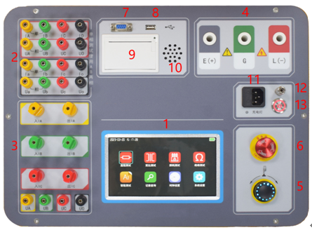 LYBZM-3000《0.02级三相电流电压标准表》现场使用很便捷
