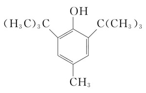 结构式.jpg 食品安全国家标准 食品添加剂 二丁基羟基甲苯(BHT) - 水分的检验