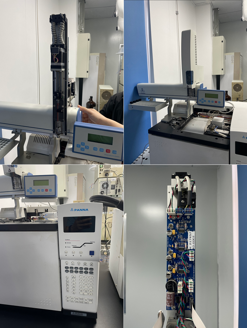 磐諾氣相色譜儀自動進樣器維修.png 尚立儀器為某第三方檢測公司提供磐諾氣相色譜儀自動進樣器維修服務。