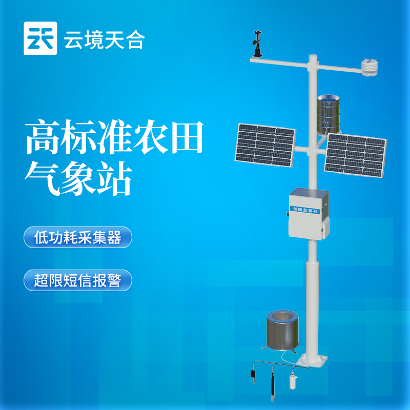 云境天合农业气象观测站 TH-NQ14 投入应用，助力野外高效气象观测