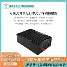 可見光自由運行單光子探測器模組