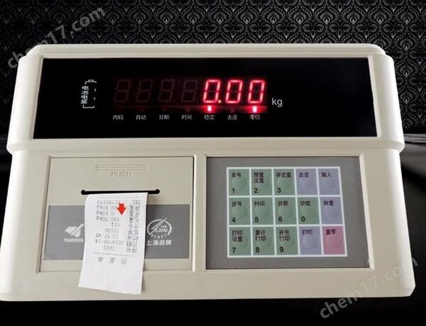 1噸高精度帶打印電子地磅秤
