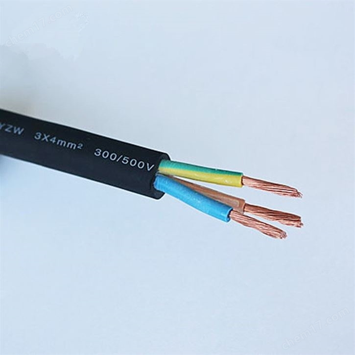 礦用輕型移動軟電纜MYQ3*2.5+1*1.5國標廠家