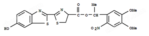 D-Luciferin 1-(4,5-dimethoxy-2-nitrophenyl)ethyl ester